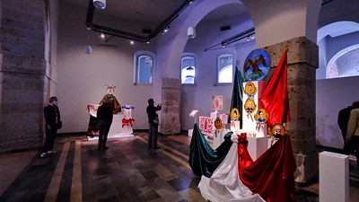 Lee más sobre el artículo Muestran piezas representativas del arte popular mexicano en la Sala Giroleta de Palacio de Gobierno