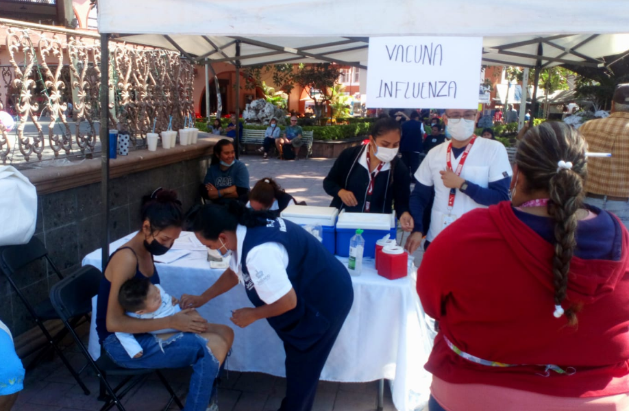 Lee más sobre el artículo Vacunan contra la influenza estacional en Chapala