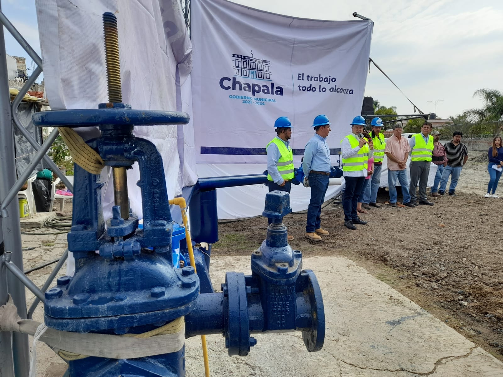 En este momento estás viendo Ponen en operación nuevo pozo de agua potable en Chapala