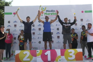 Lee más sobre el artículo Atletas de Chapala hicieron el 1-3 en Medio Maratón y 5k de Tlaquepaque