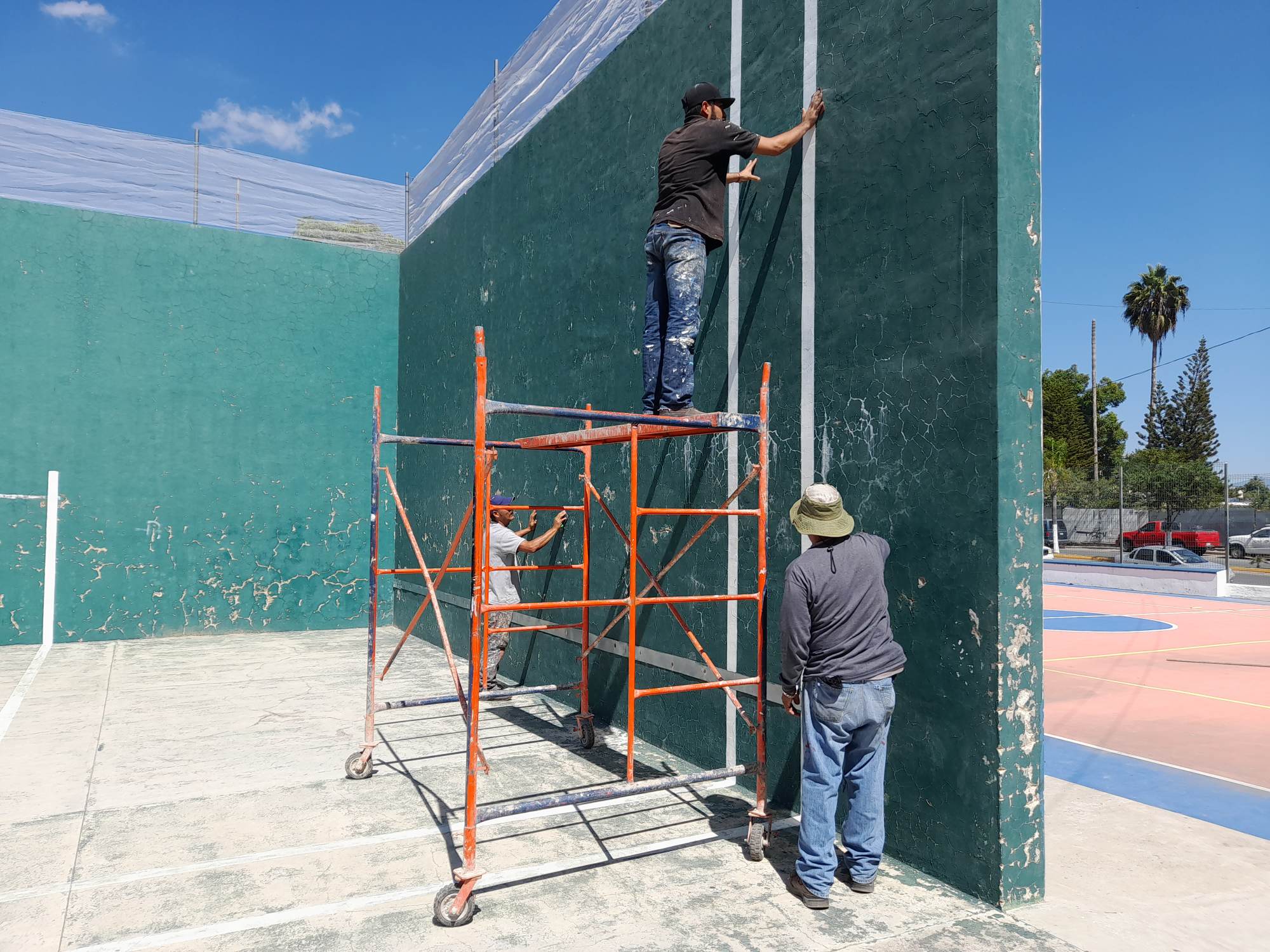 En este momento estás viendo Por fin, las canchas de frontón del Coliseo Municipal serán rehabilitadas