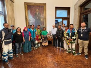 Lee más sobre el artículo <strong>Secretario General de Gobierno se reunió con la nueva Presidenta de la Comunidad Wixárika, Santa Catarina Cuexcomatitlán</strong>