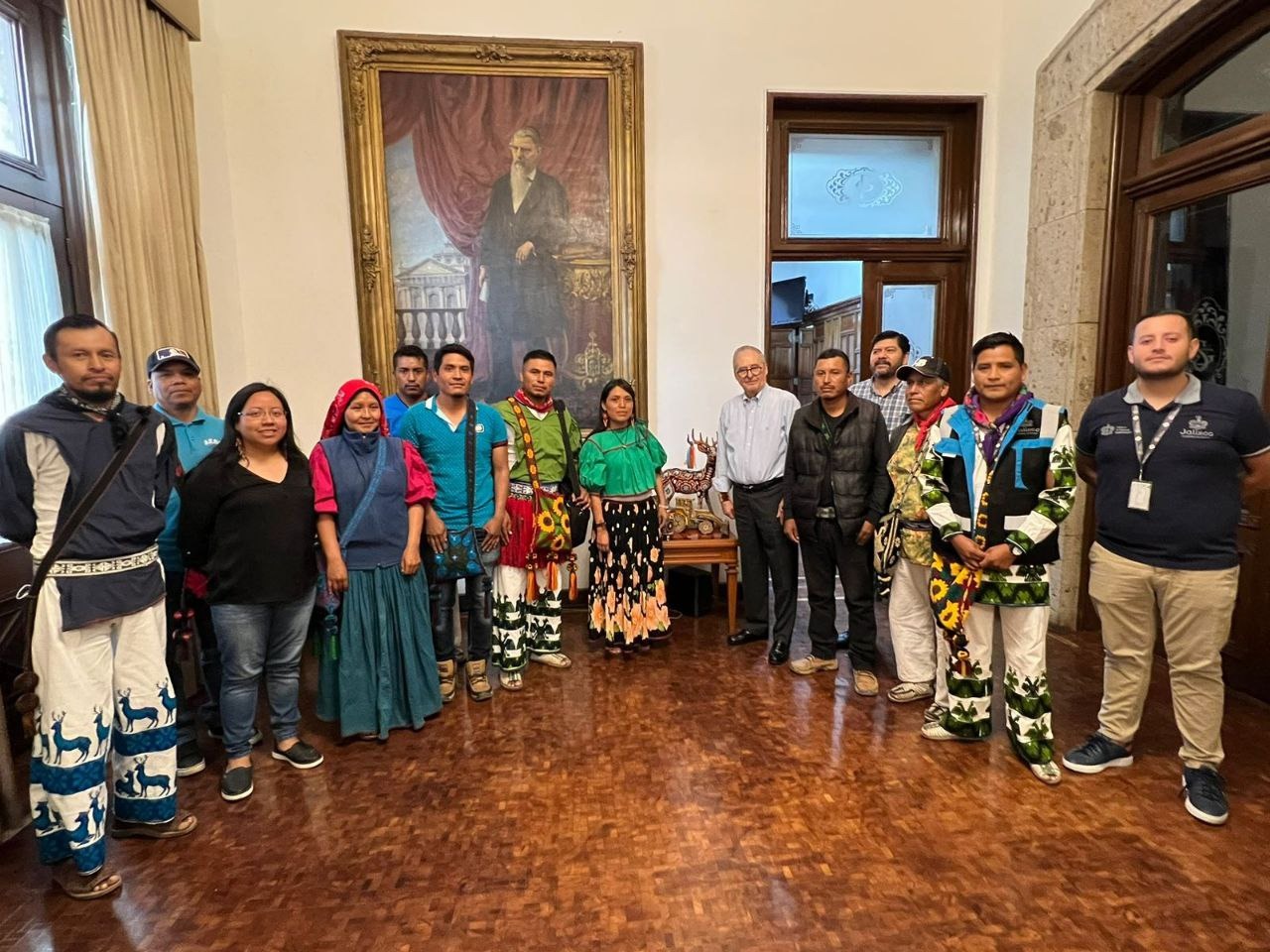 En este momento estás viendo <strong>Secretario General de Gobierno se reunió con la nueva Presidenta de la Comunidad Wixárika, Santa Catarina Cuexcomatitlán</strong>