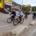 Entrega Enrique Alfaro obra terminada de la ciclovía Chapala-Jocotepec