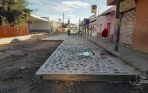 Lee más sobre el artículo 65% de avance registra obra en la calle Miguel Martínez