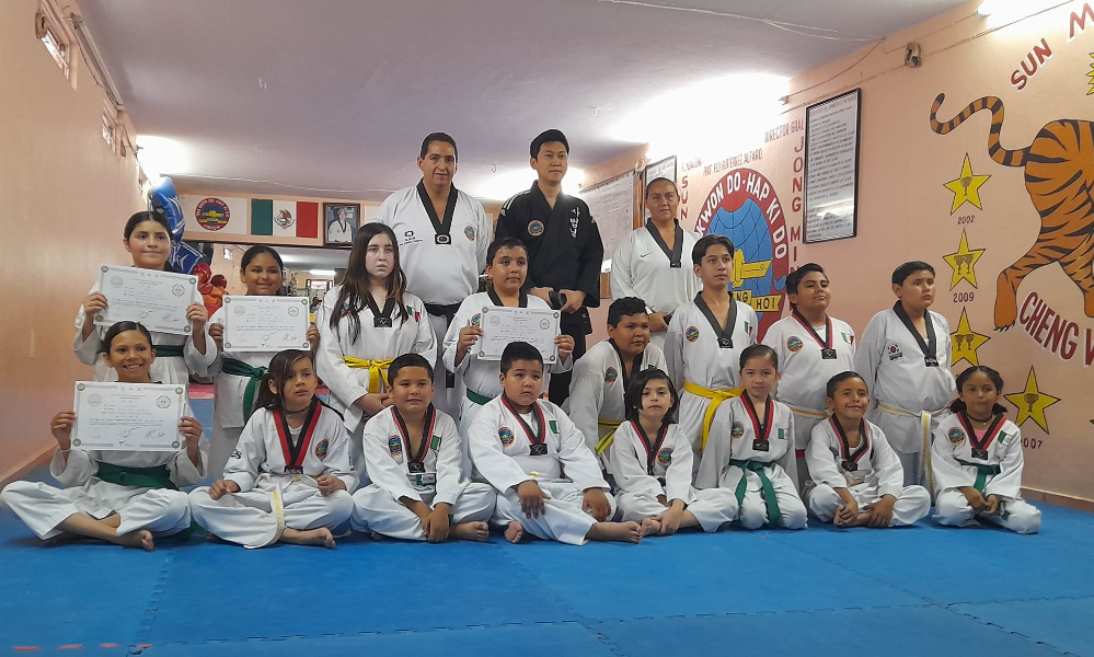 Lee más sobre el artículo Alumnos de Tae Kwon Do de Chapala fueron evaluados