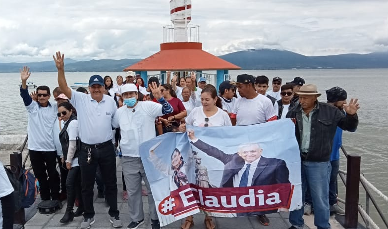 En este momento estás viendo Se suma Chapala a la propaganda en favor de Claudia Sheinbaum