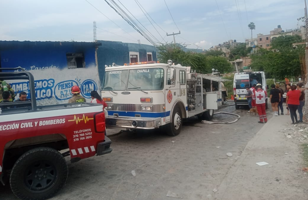 En este momento estás viendo Salvan a un hombre de un incendio en Chapala