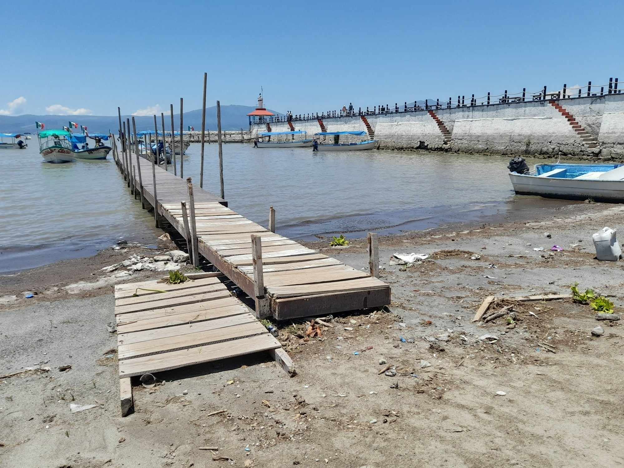 En este momento estás viendo Disminuye la cantidad de agua del Lago de Chapala y aumenta su temperatura