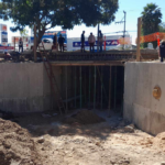 Avanzan obras en puente y carril lateral en Ajijic