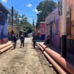 Inician trabajos en la calle Colón de Ajijic; estiman durar ocho semanas