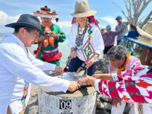 Lee más sobre el artículo Delimitan y colocan mojoneras en Xapawiyemeta, en Isla de los Alacranes