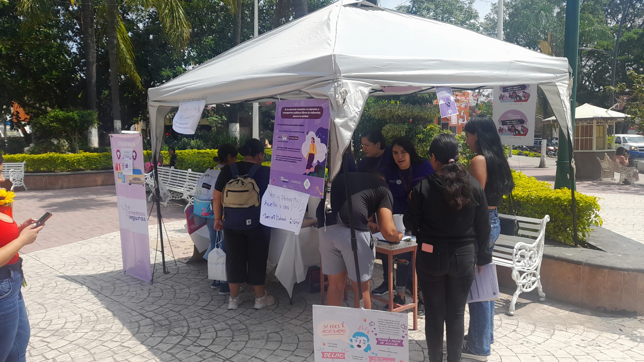 En este momento estás viendo En Chapala invitan a denunciar el acoso sexual callejero