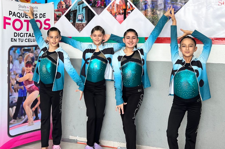 En este momento estás viendo Gimnastas de Chapala brillan en la Copa Tumble 2024 en Querétaro