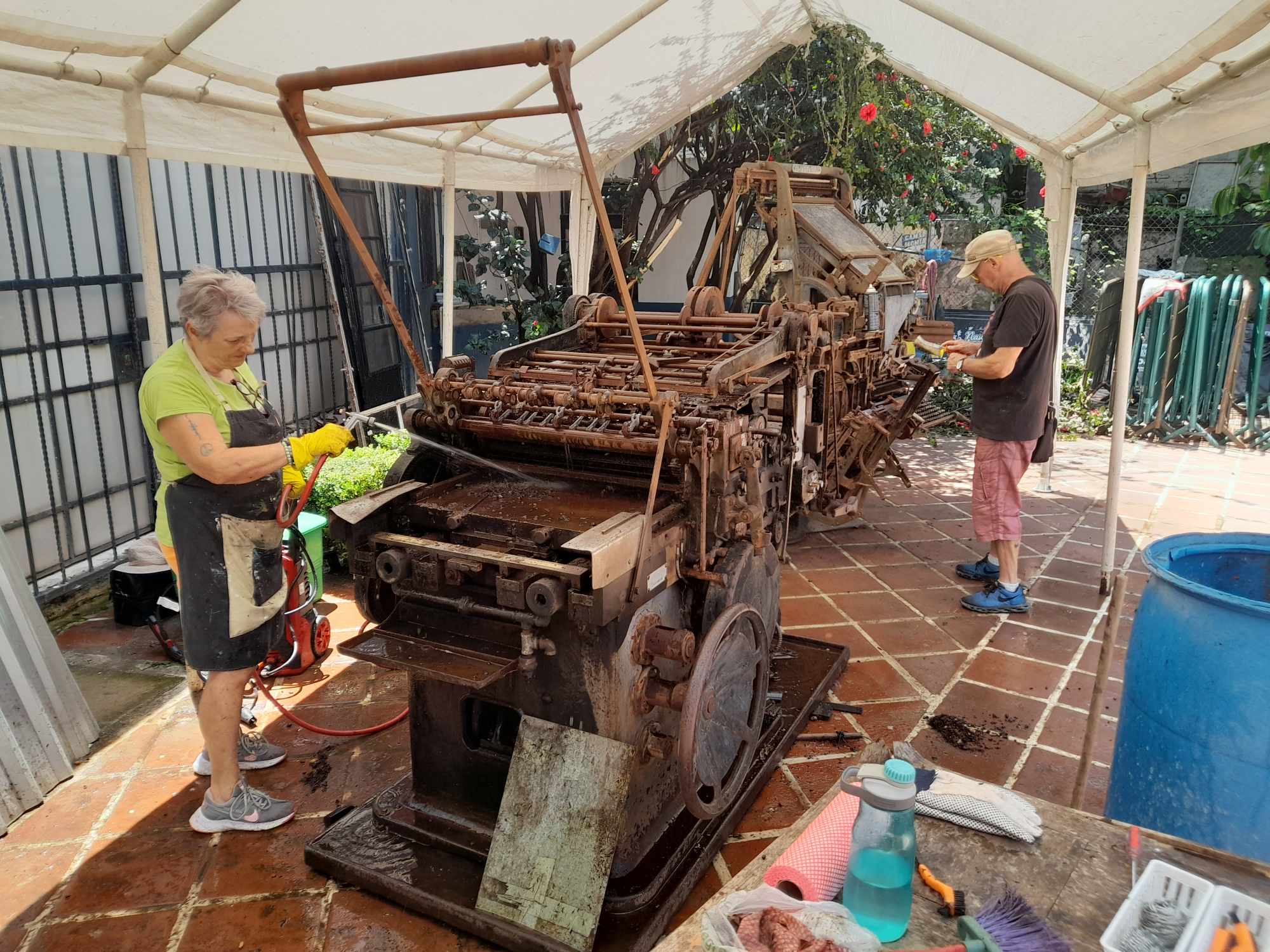 En este momento estás viendo Por fin, las máquinas de «El Cali» están en proceso de restauración