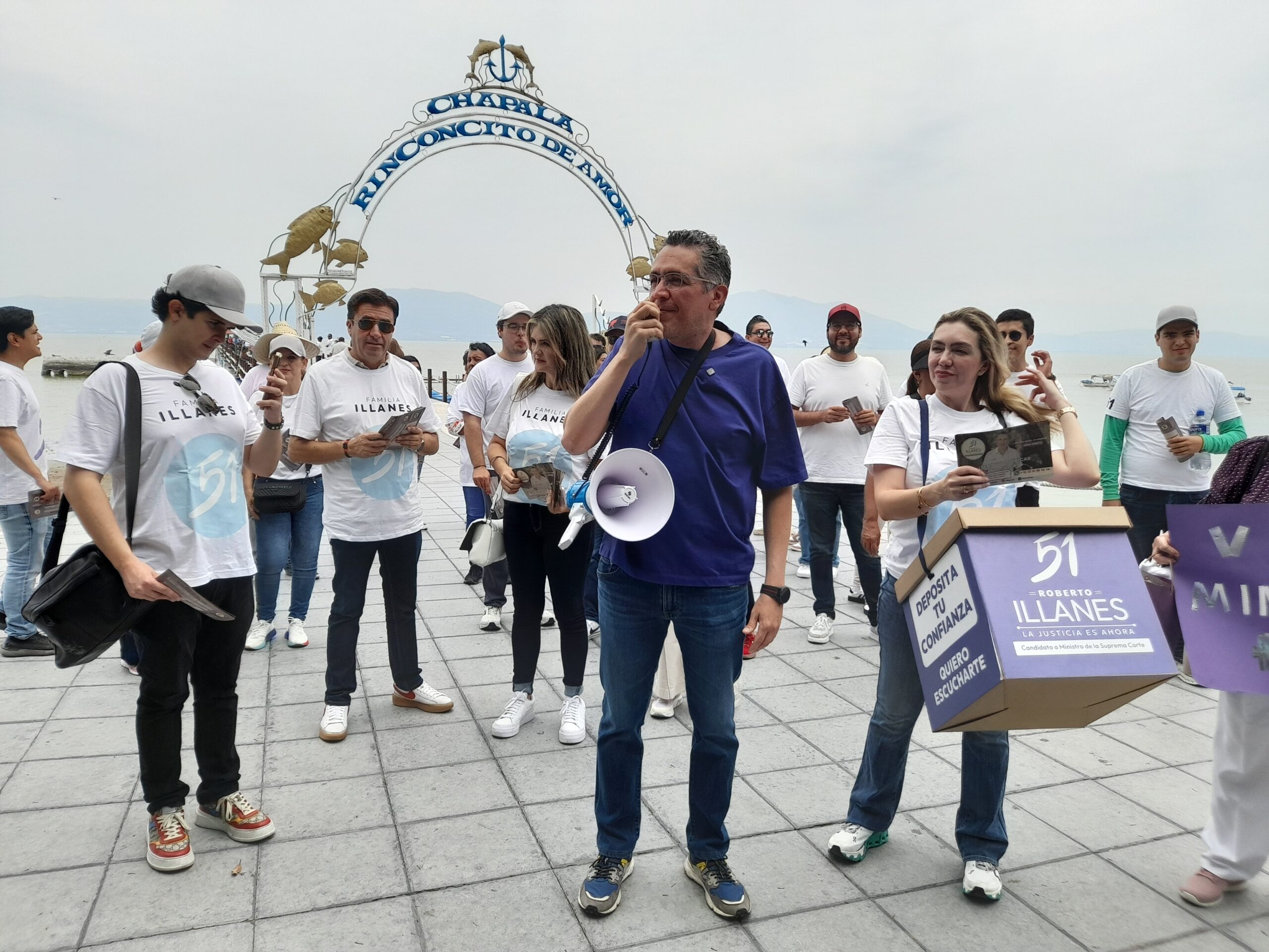 Lee más sobre el artículo Roberto Illanes, candidato a ministro de la SCJN, cierra campaña en Chapala