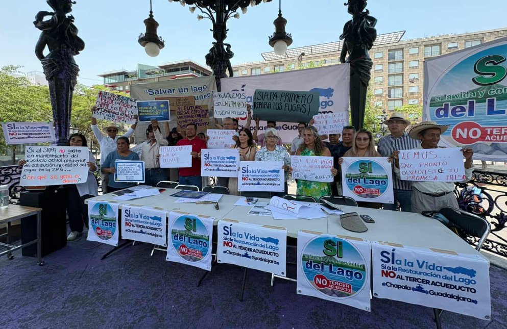 En este momento estás viendo Exigen suspensión del proyecto del nuevo acueducto Chapala-Guadalajara