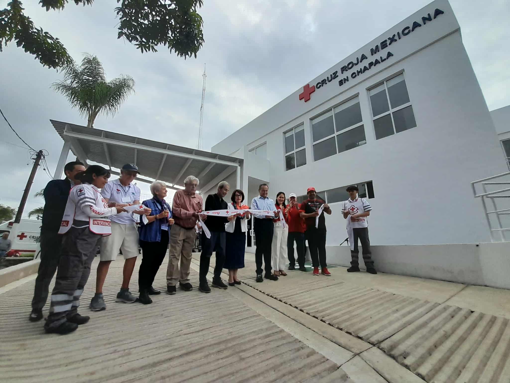 Lee más sobre el artículo Inauguran primera etapa del nuevo edificio de la Cruz Roja Chapala
