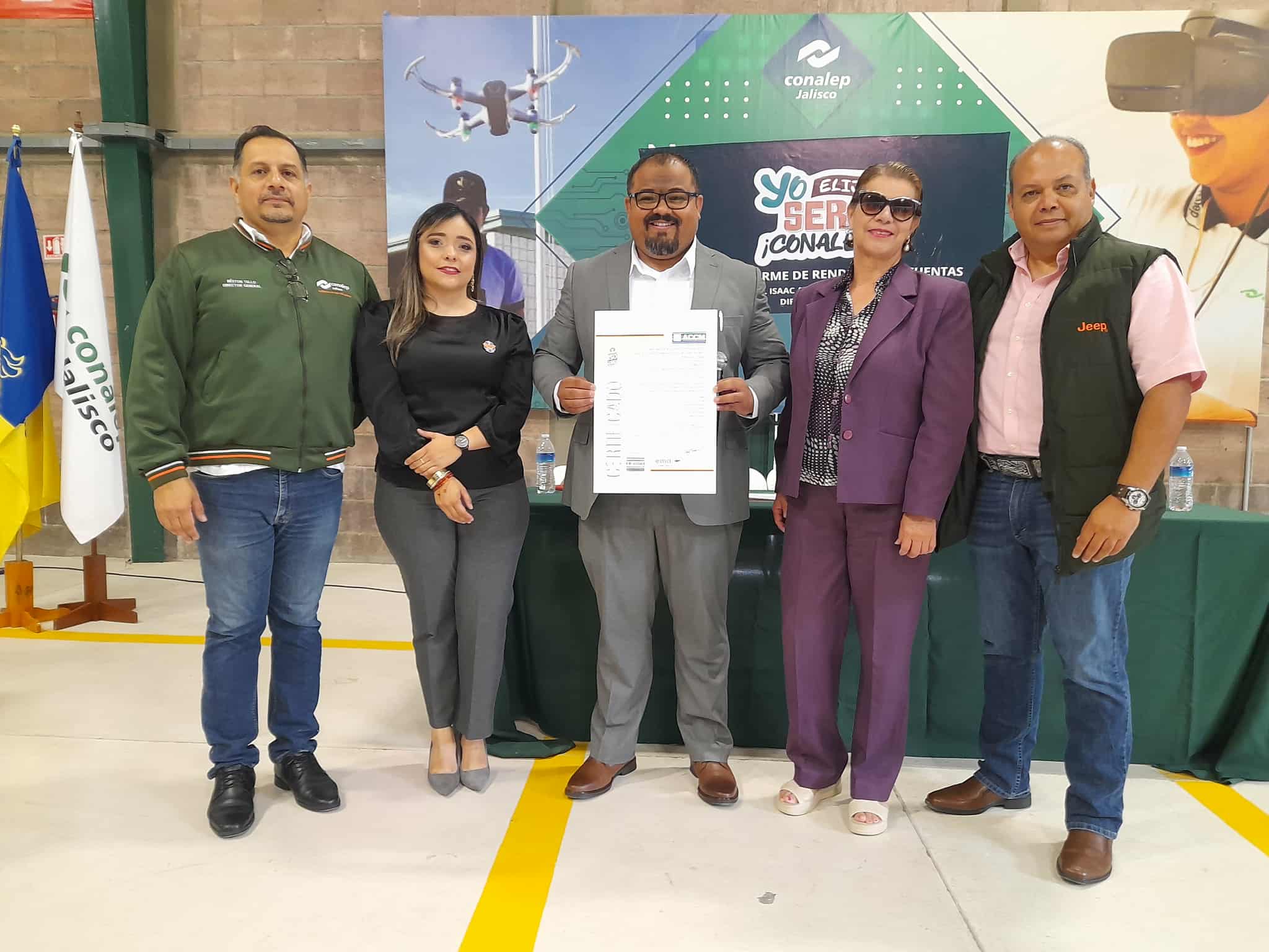 En este momento estás viendo Recibe CONALEP Ajijic-Chapala recertificación en ISO 21001-2018