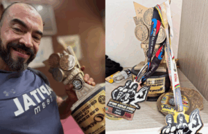 Lee más sobre el artículo Físicoculturista de Chapala es campeón en Colombia