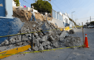 Lee más sobre el artículo Inician trabajos en muro del panteón de Chapala