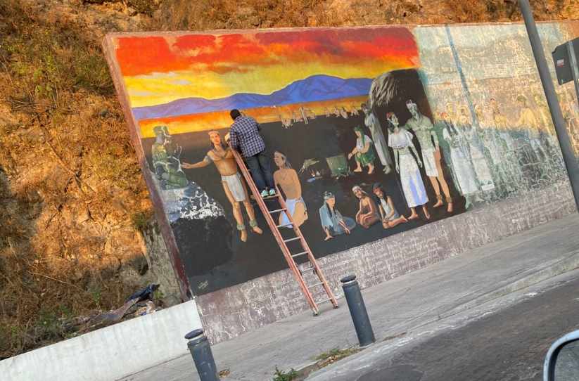 Lee más sobre el artículo Van por la restauración total del mural de la Avenida Hidalgo