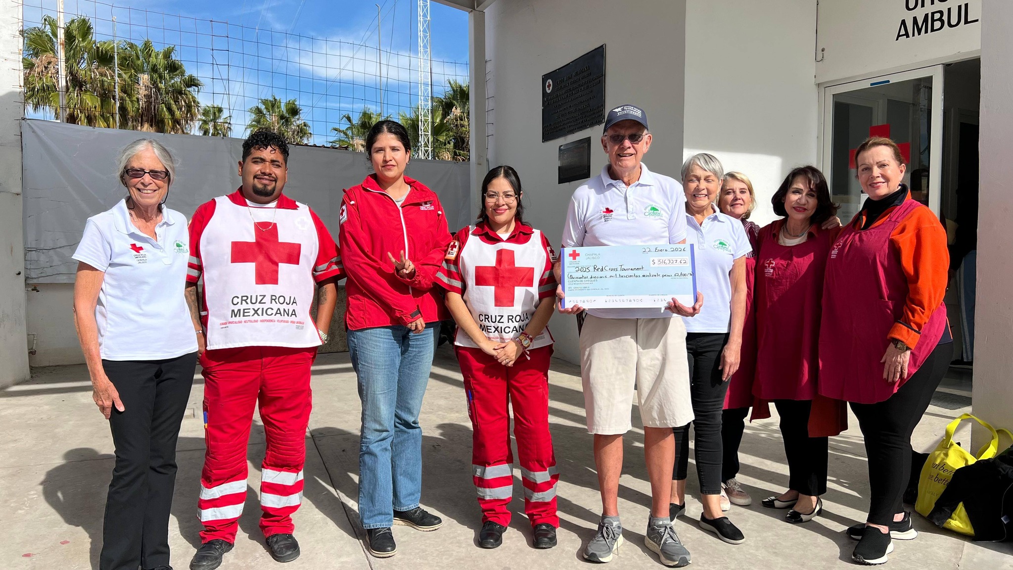 Lee más sobre el artículo Importante donativo para la Cruz Roja de Chapala supera los 516 mil pesos