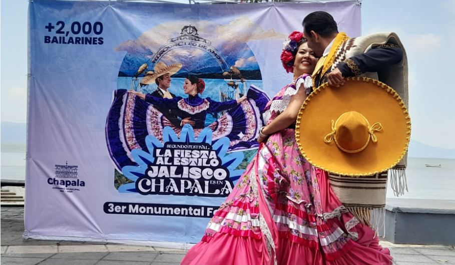 Lee más sobre el artículo Más de 2,000 bailarines se darán cita en Chapala para el tercer monumental de danza folclórica