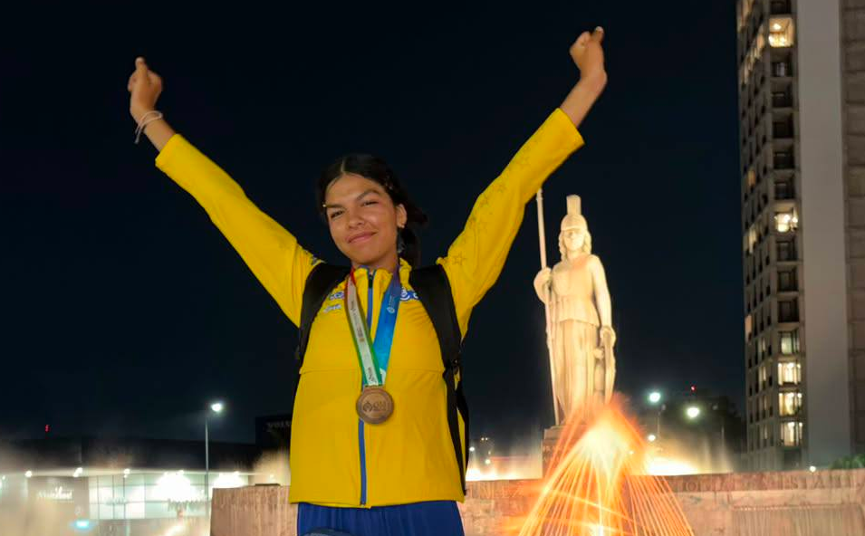 Lee más sobre el artículo Con medalla y récord personal, Mayte González destaca a nivel nacional