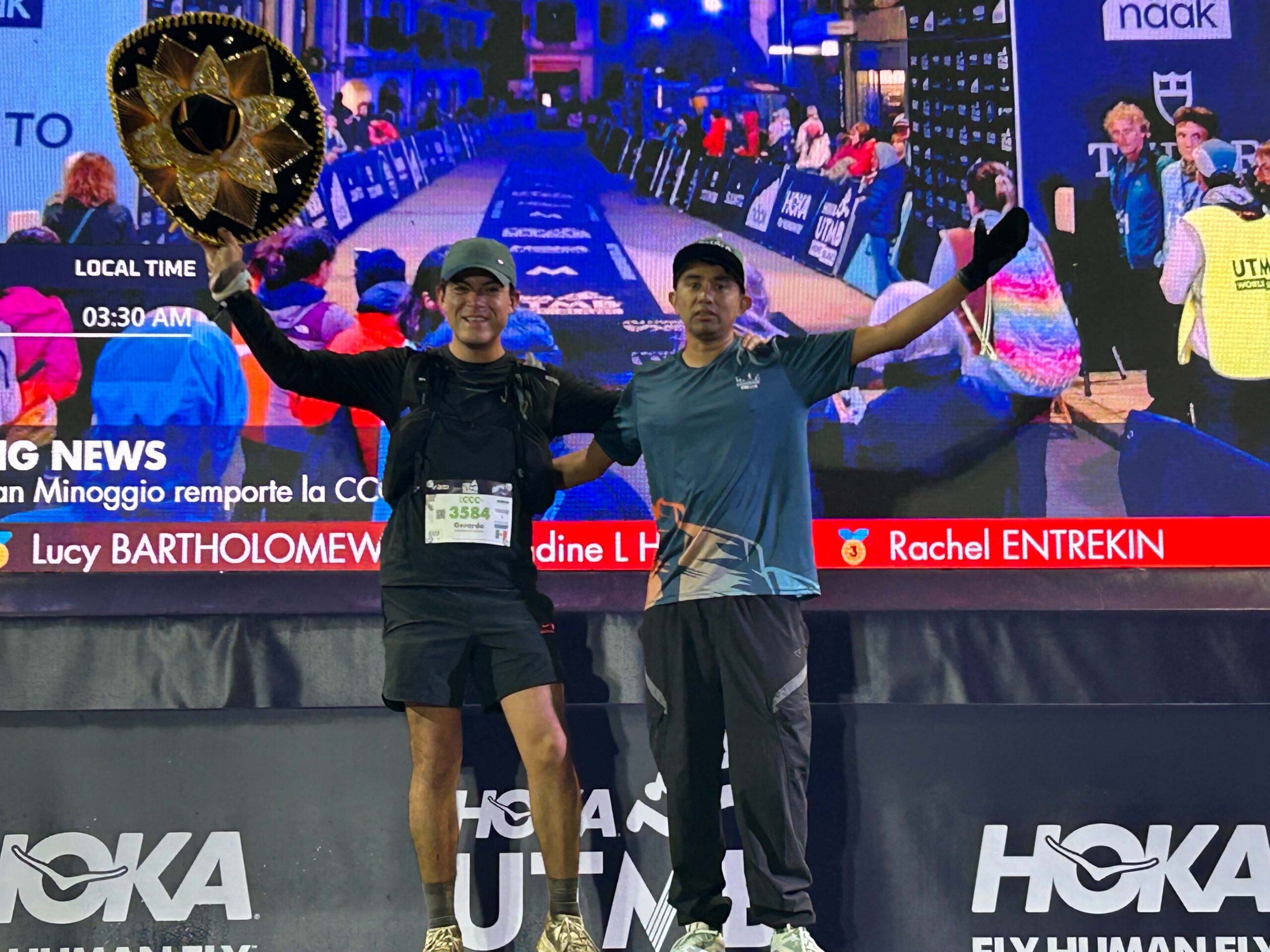 En este momento estás viendo Gerardo Domínguez y Filiberto Pérez hacen historia para la ribera de Chapala en la UTMB de Francia