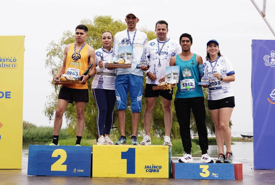 En este momento estás viendo Corredores de la ribera de Chapala suben al podio en Jamay